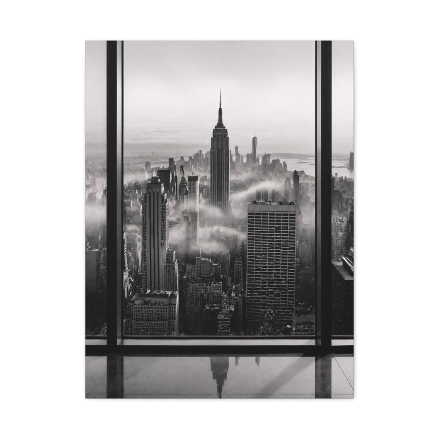 Empire State Window Perspective Wall Art & Canvas Print