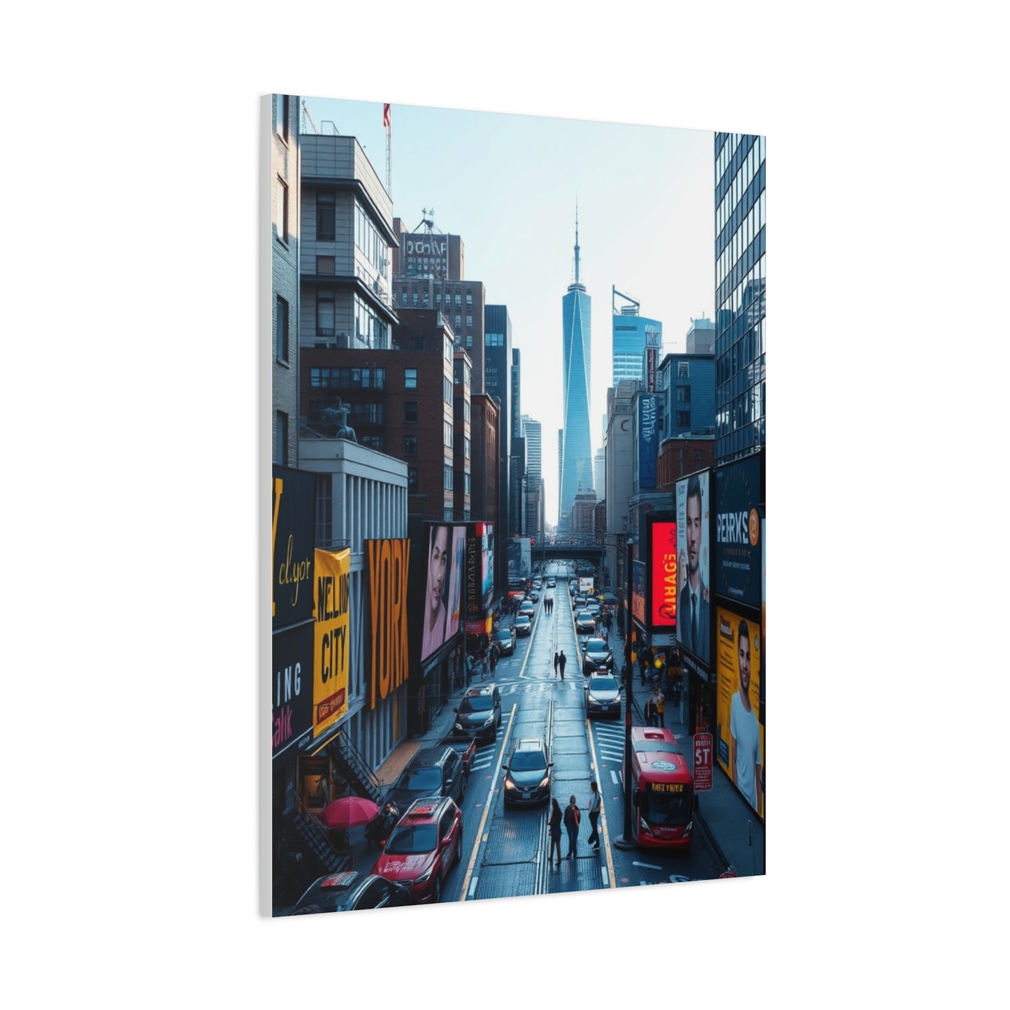 Gothams Stroll Reverie Wall Art & Canvas Print