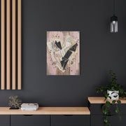 Reclaimed Mixed Media Heartless Romance Wall Art & Canvas Print