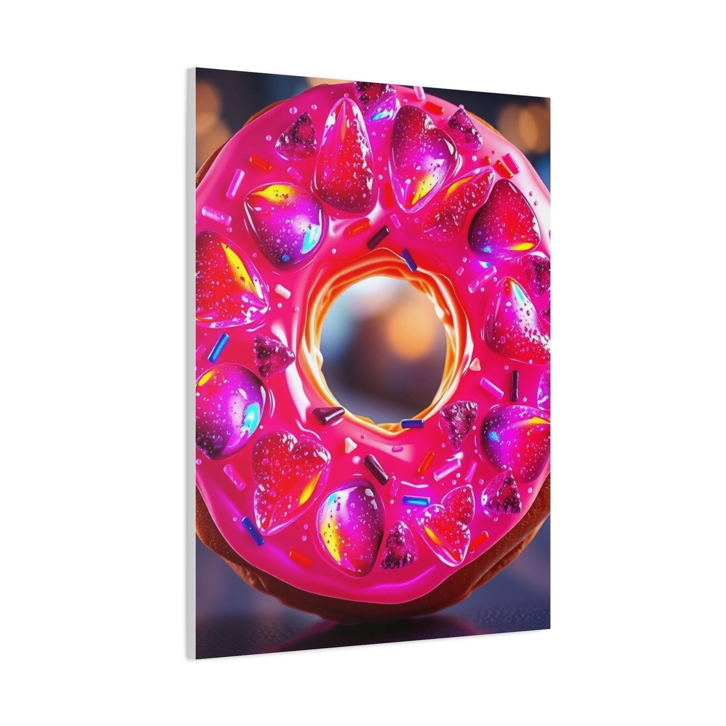 Vision Donut Art Art Wall Art & Canvas Print
