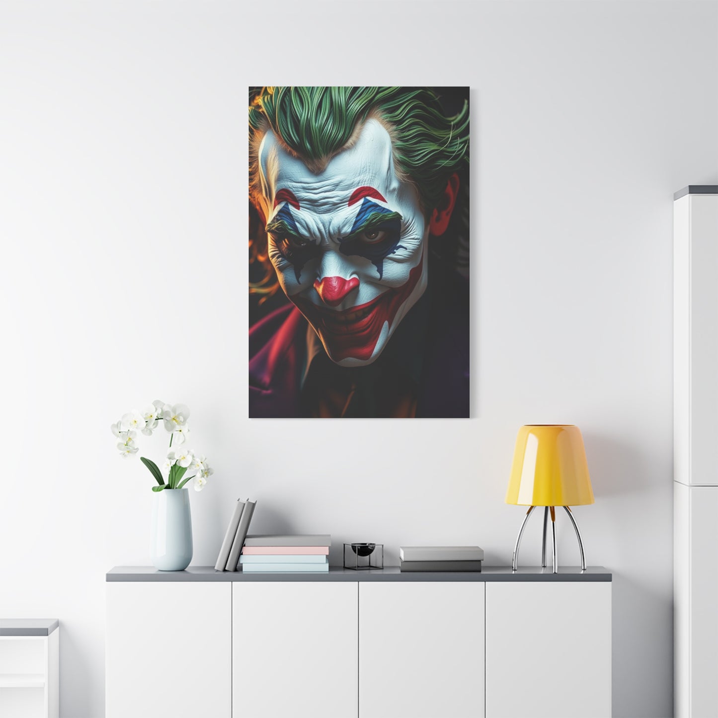 The Joker Art Supreme Canvas Wall Art & Canvas Print