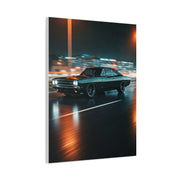 1968 Dodge Charger R/T Triple Black Night Cruise Wall Art & Canvas Prints