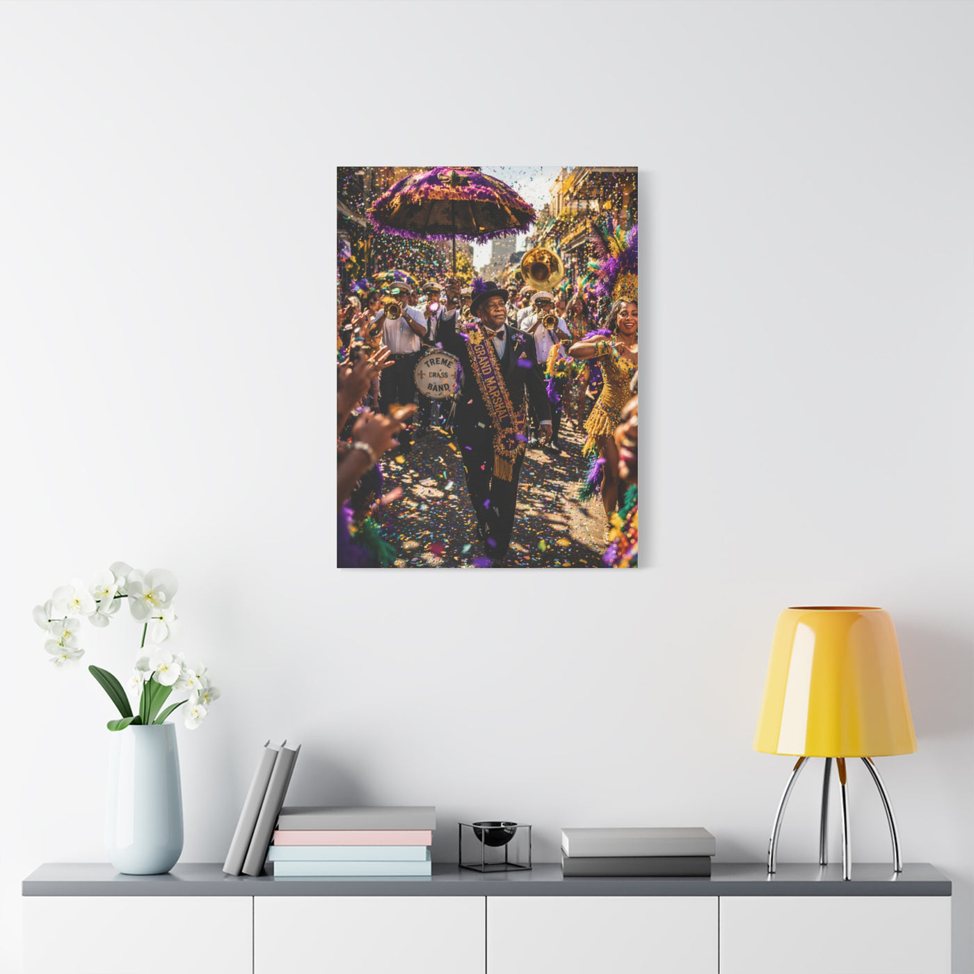 Grand Marshal Brass Band Parade Wall Art & Canvas Print