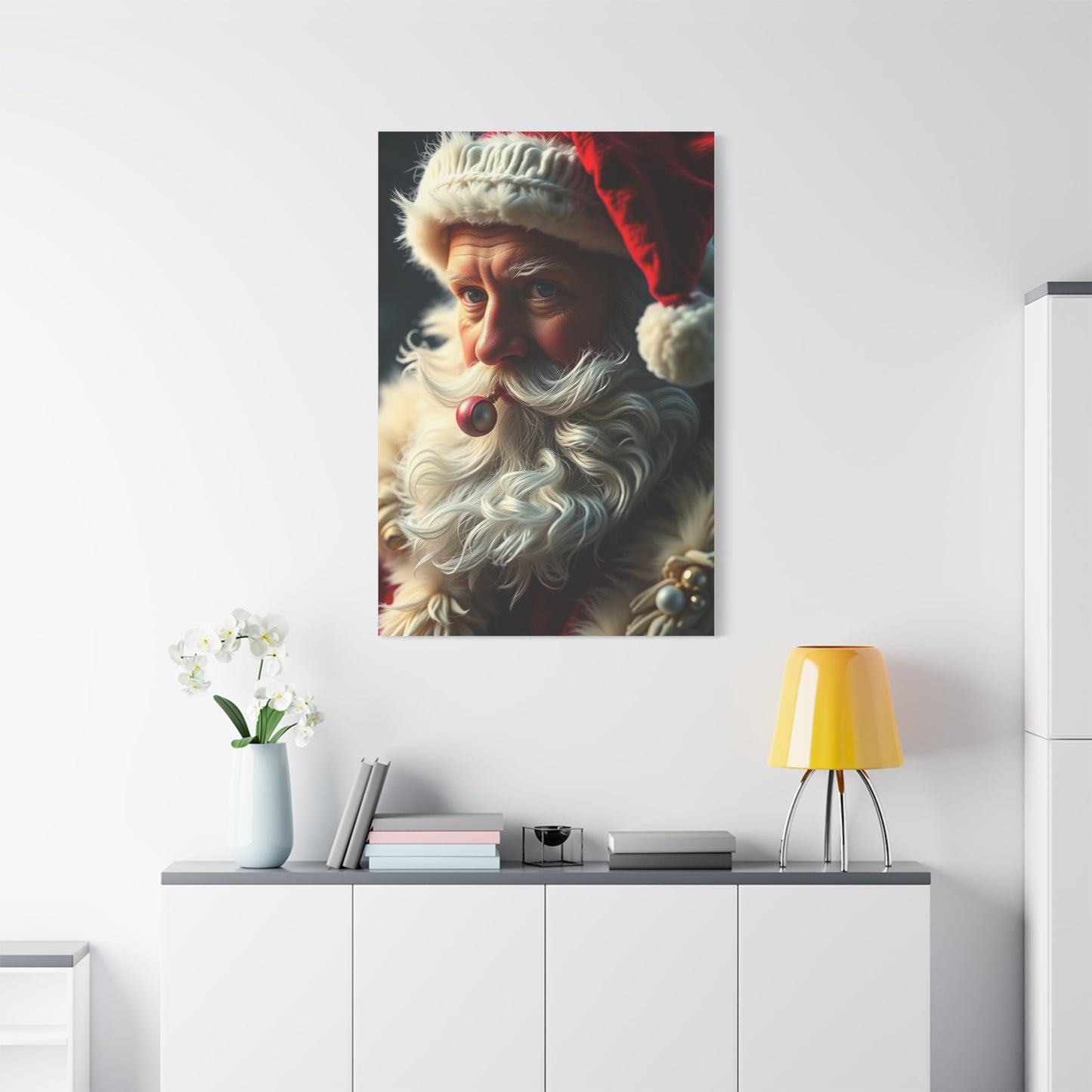 Santa Claus Art Supreme Canvas Wall Art & Canvas Print