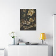Magnolia & Oyster Still Life Elegance Wall Art & Canvas Print