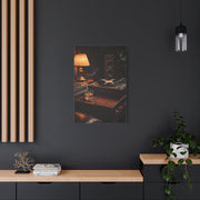 Vinyl Collector Studio Scene Wall Art & Canvas Print
