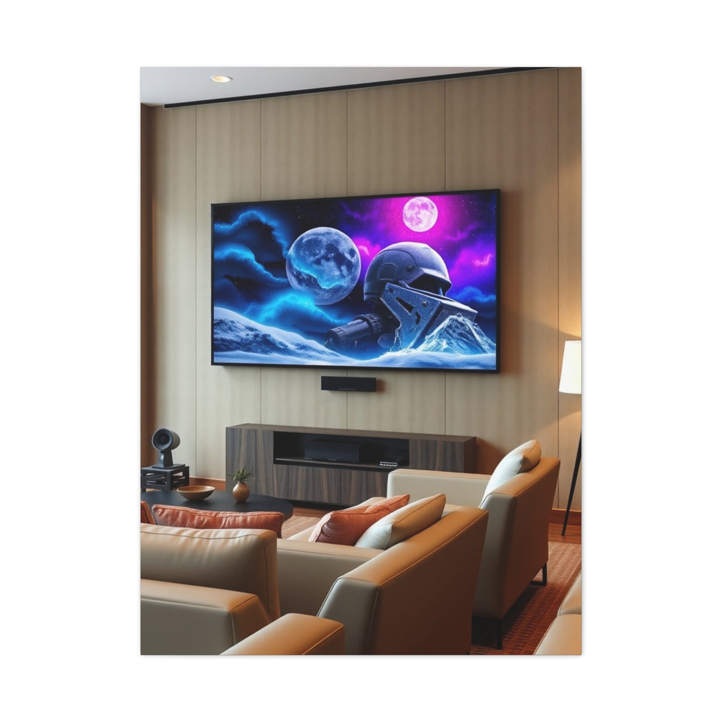 Vision Home Theater Art Art Wall Art & Canvas Print