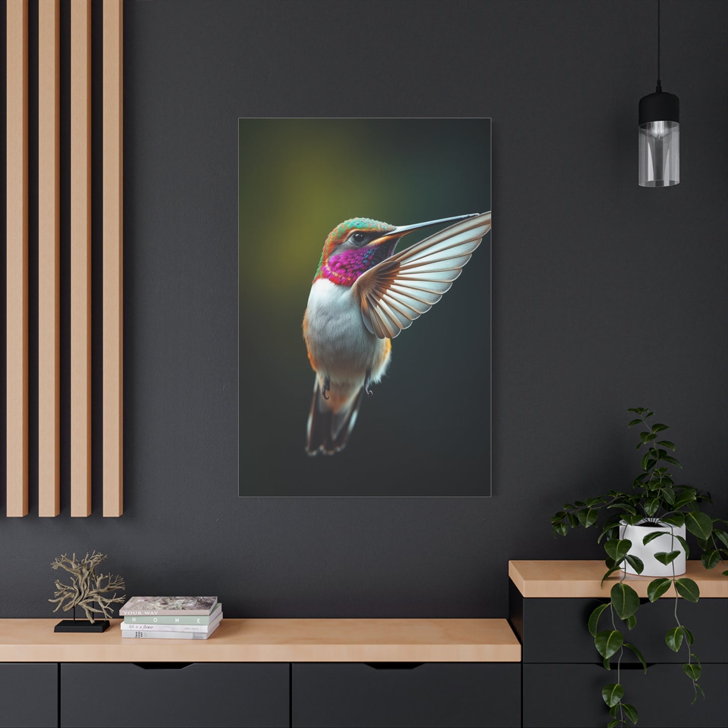 Humming Bird Art Supreme Canvas Wall Art & Canvas Print