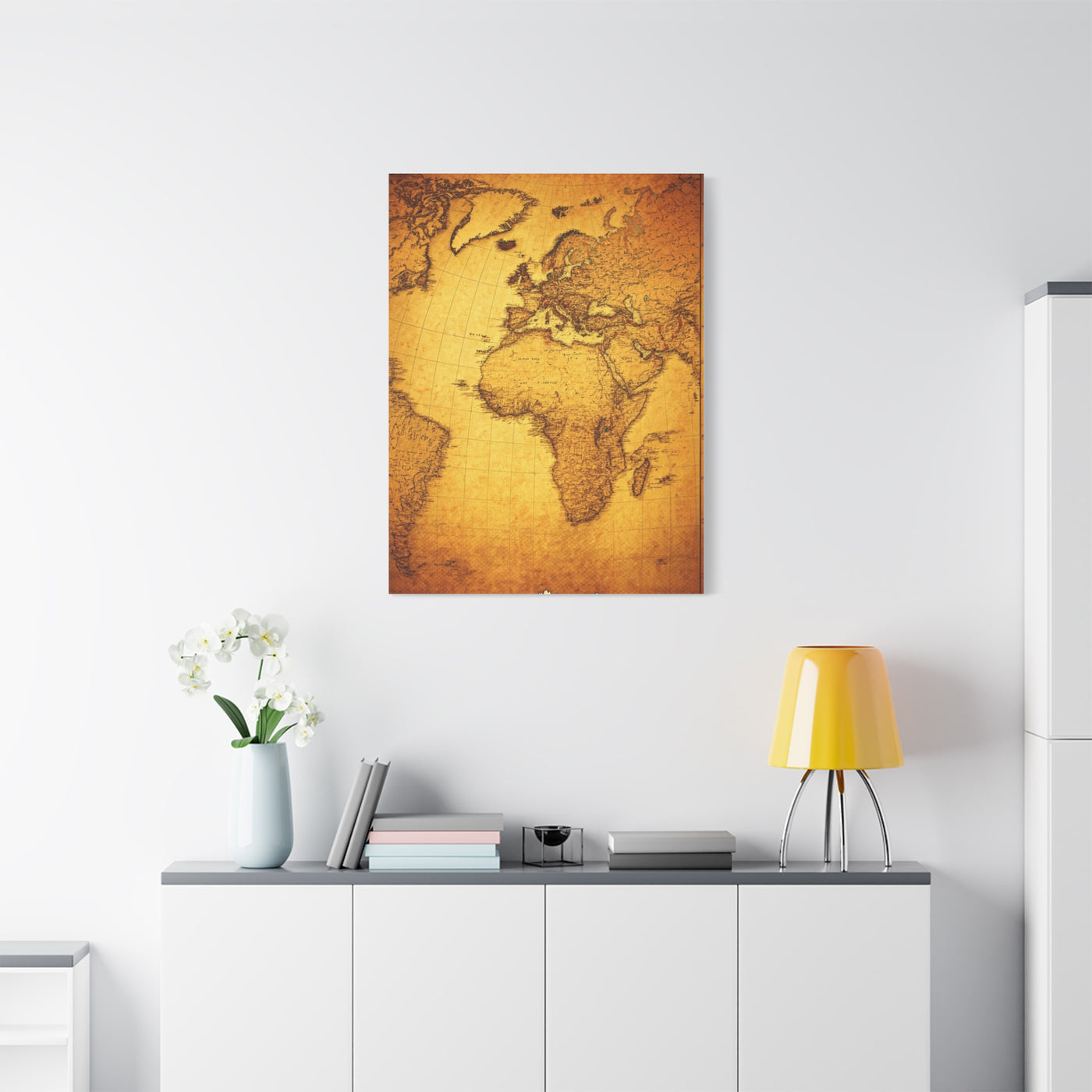 Old World Exploration Map Wall Art & Canvas Prints