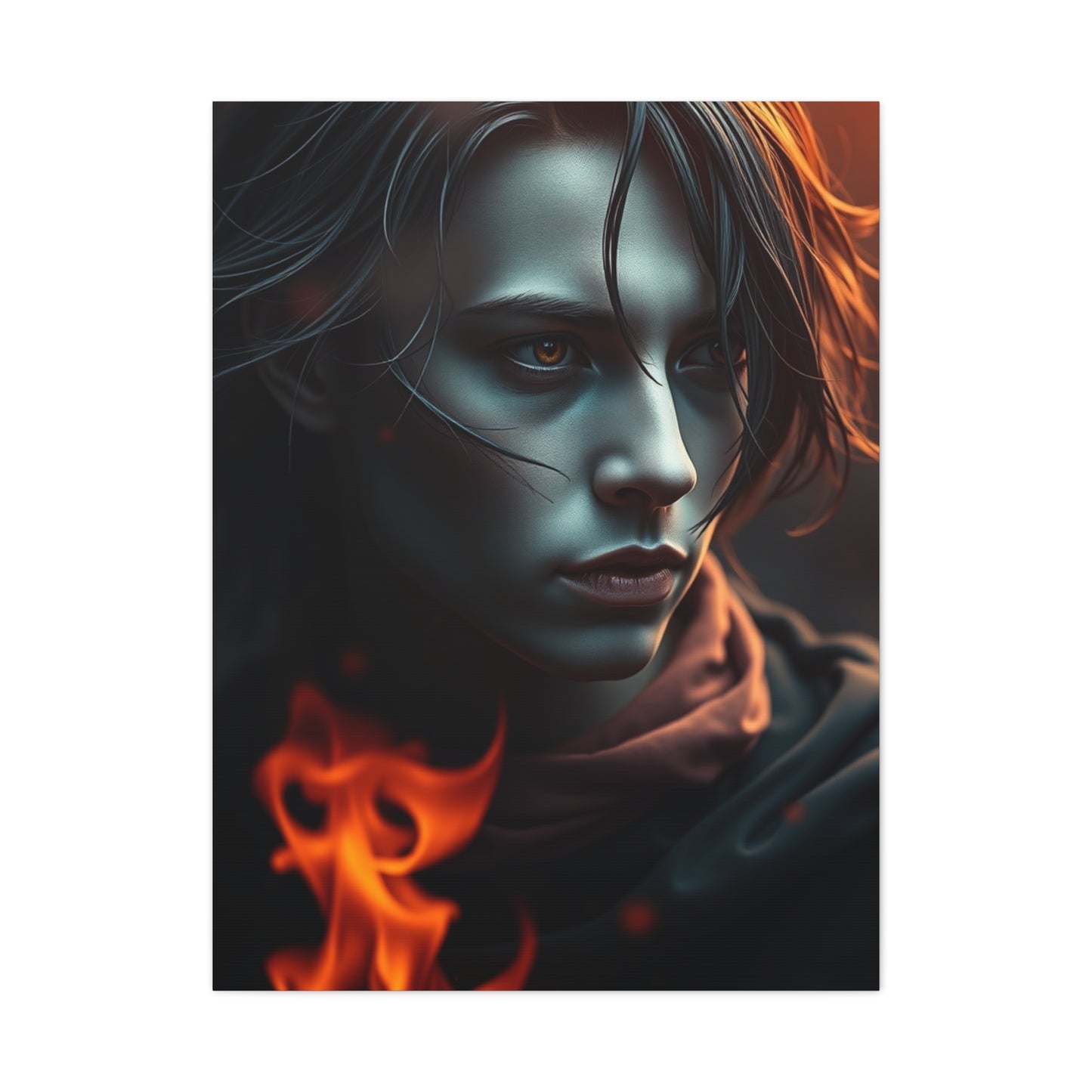 Chiaroscuro Enigma Piece Wall Art & Canvas Print