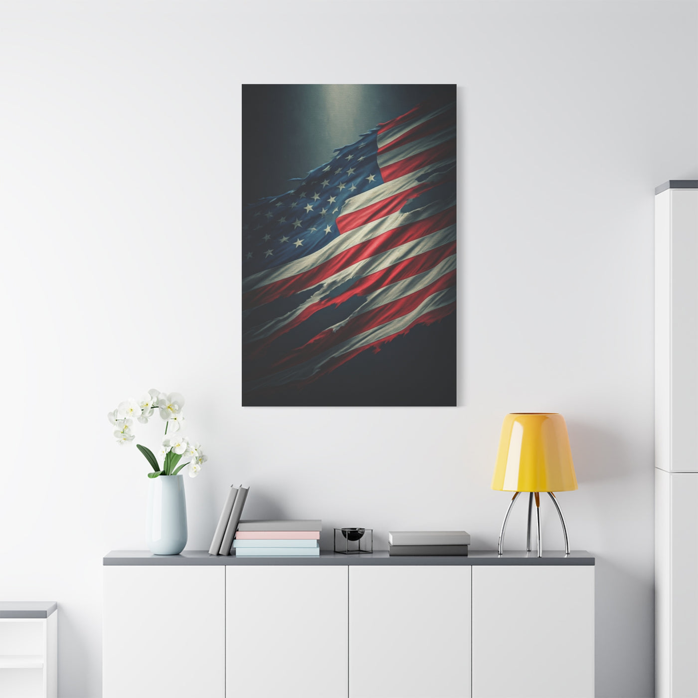 Weathered Flag of Freedom Wall Art & Canvas Prints
