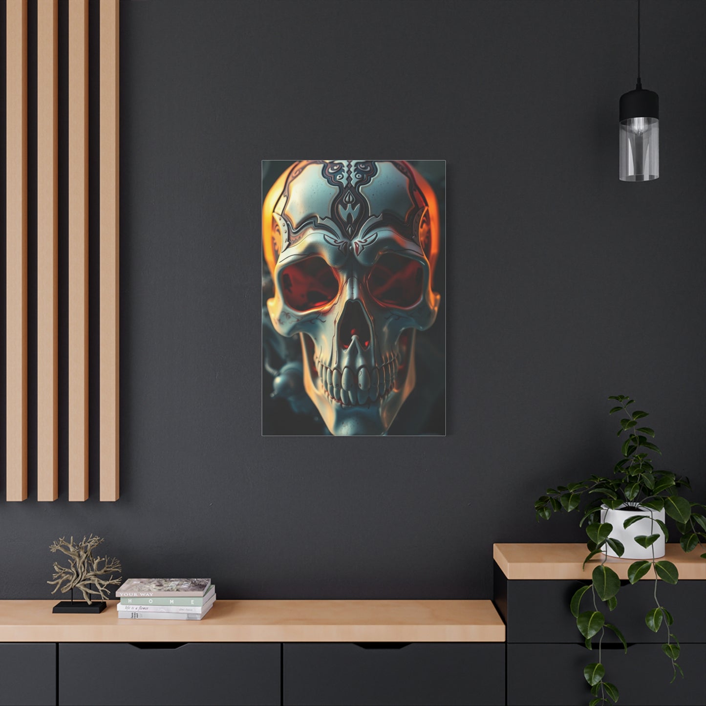 Vision Skulls Art Art Wall Art & Canvas Print