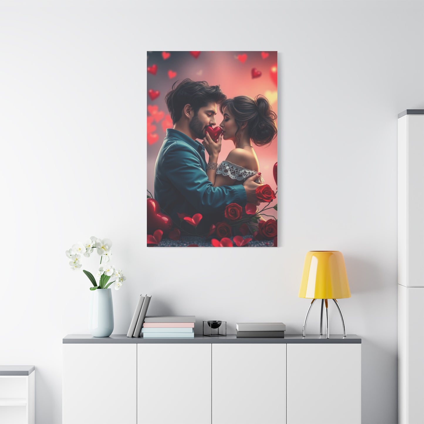 Valentine's Day Art Refined Canvas Wall Art & Canvas Print