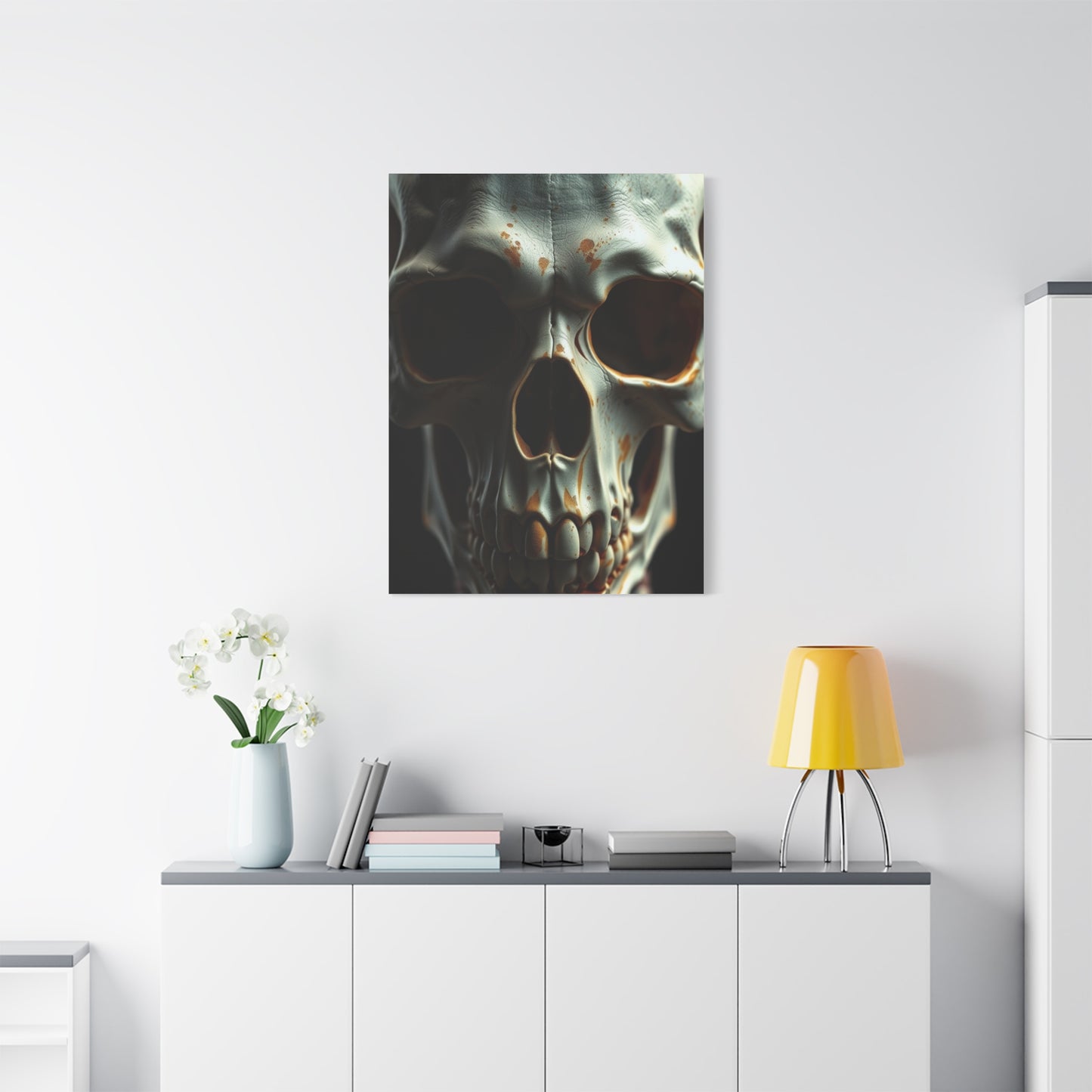 Supreme Skulls Art Beautiful Collection Wall Art & Canvas Print