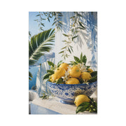 Mediterranean Citrus Still Life Tropical Wall Art & Canvas Print