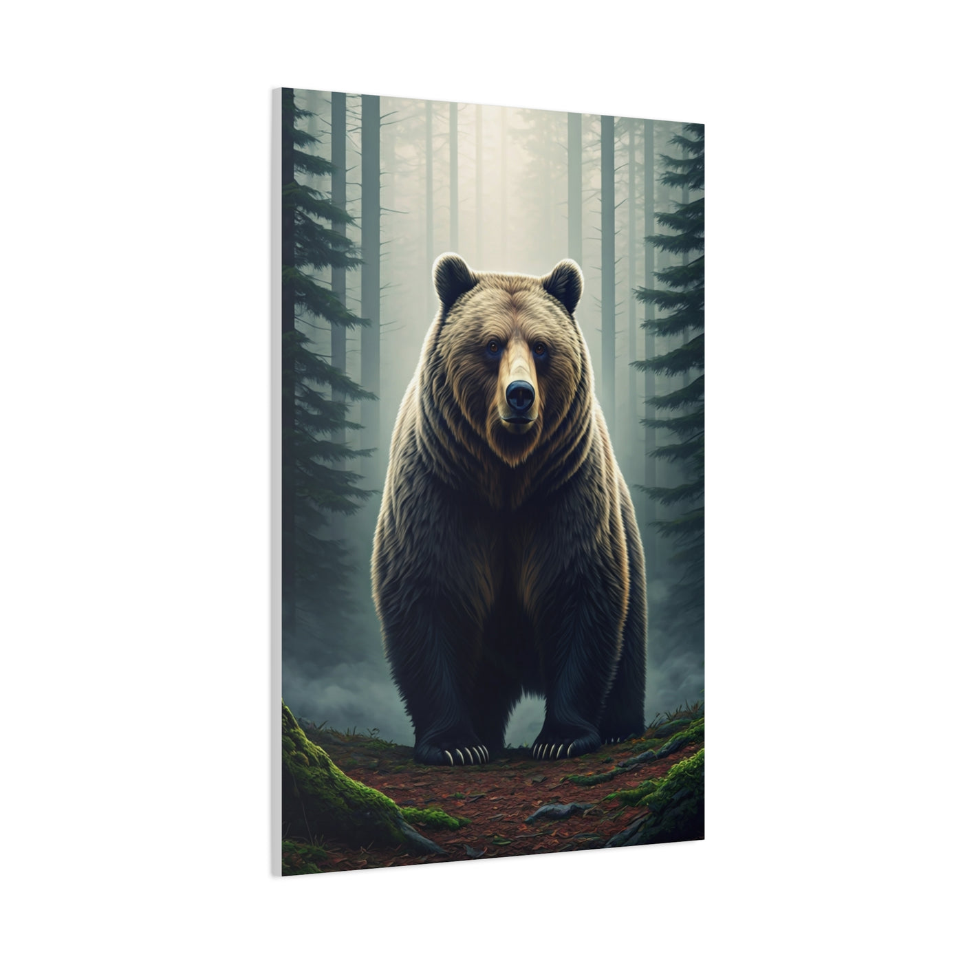 Majestic Forest Grizzly Bear Wall Art & Canvas Prints