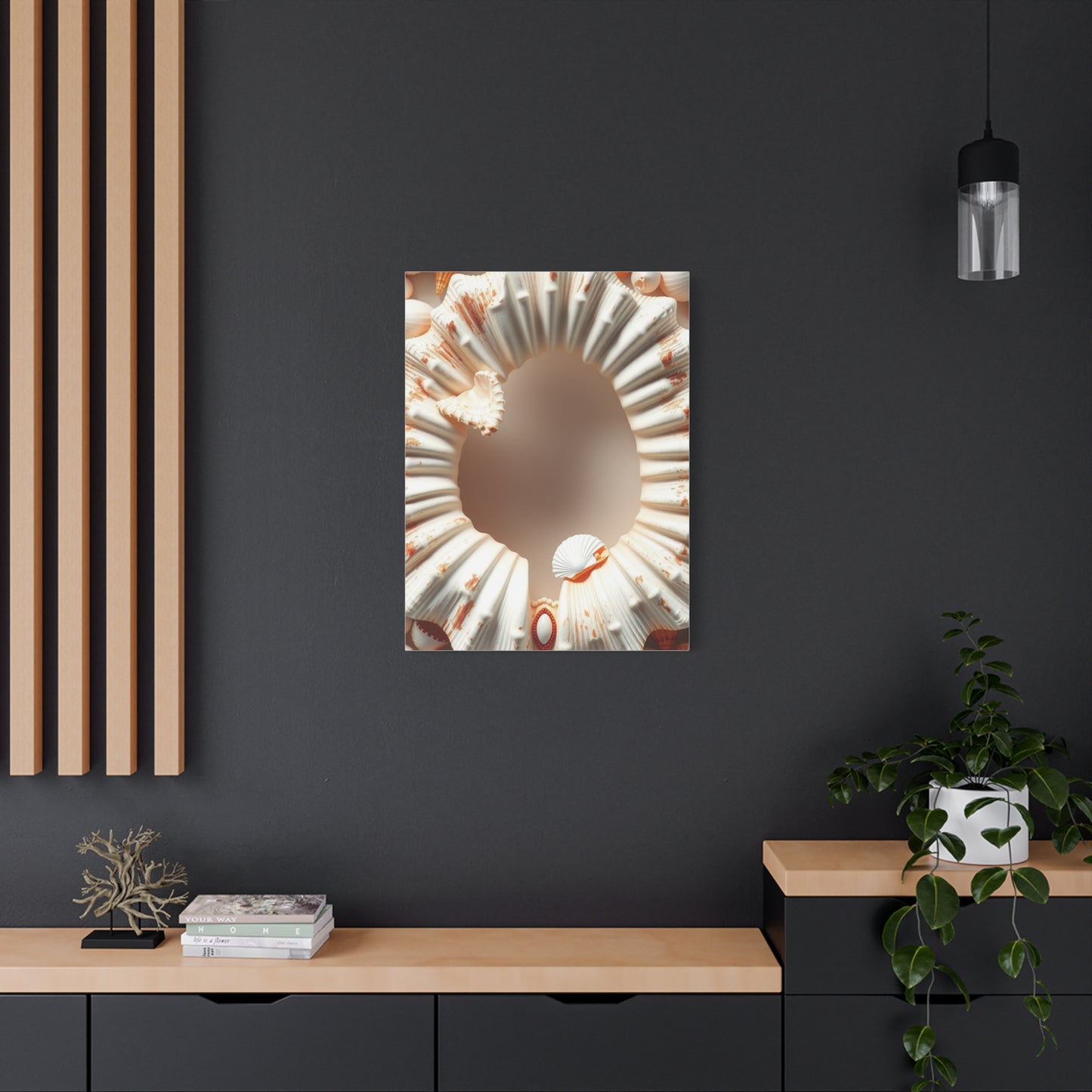 Vision Sea Shell Art Art Wall Art & Canvas Print