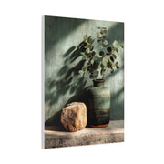 Minimal Eucalyptus Still Life Wall Art & Canvas Print