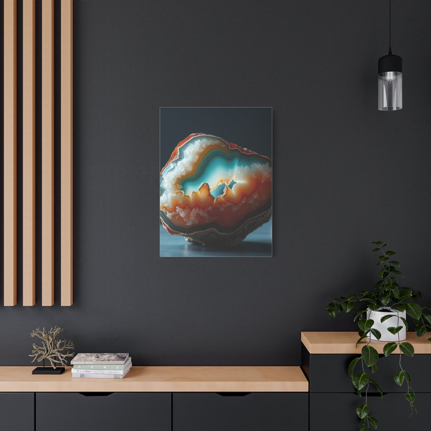 Agates, Geodes & Minerals Art Supreme Canvas Wall Art & Canvas Print