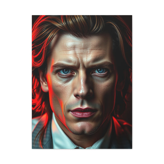 American Psycho Art Canvas Art 2 Wall Art & Canvas Print