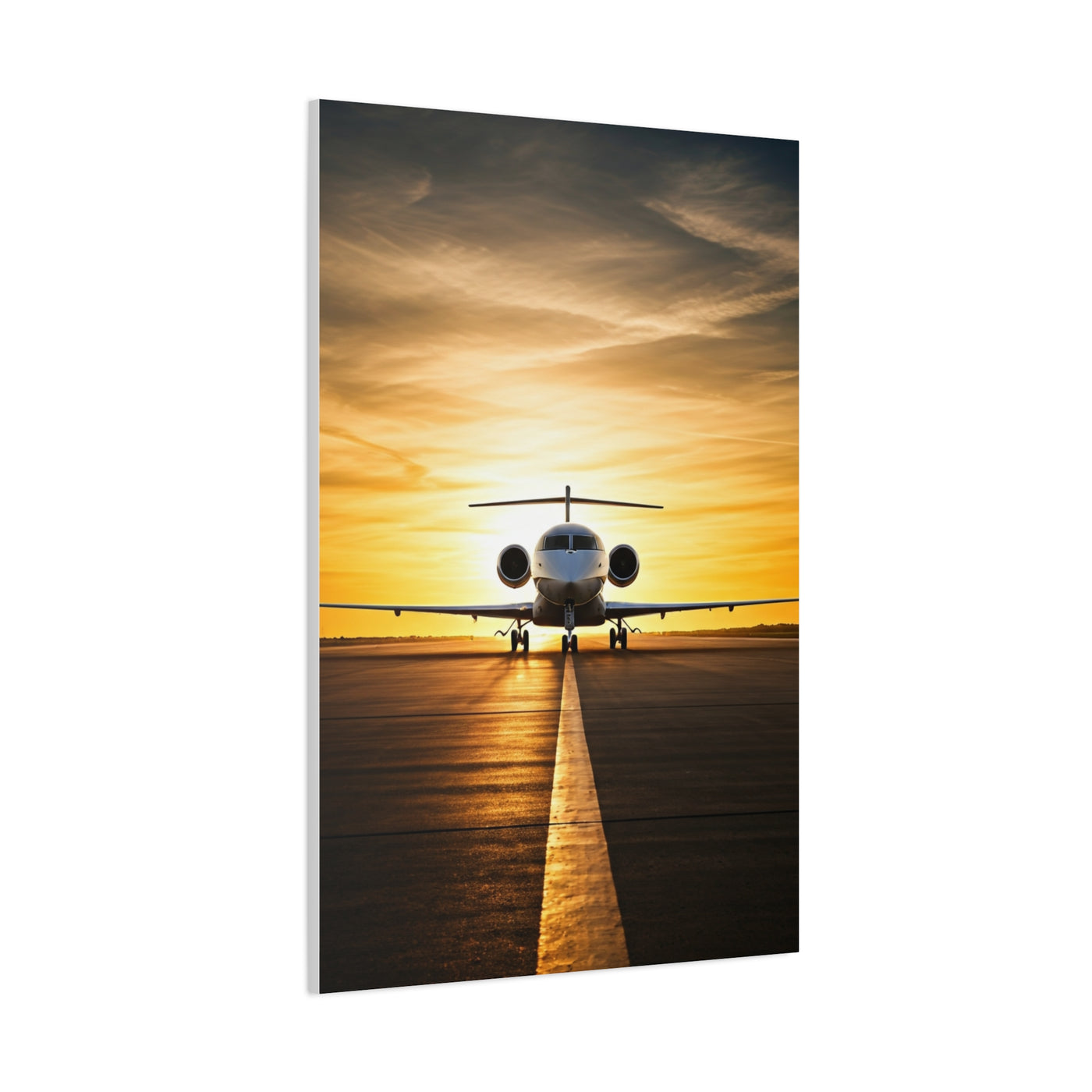 Runway Golden Departure Wall Art & Canvas Prints