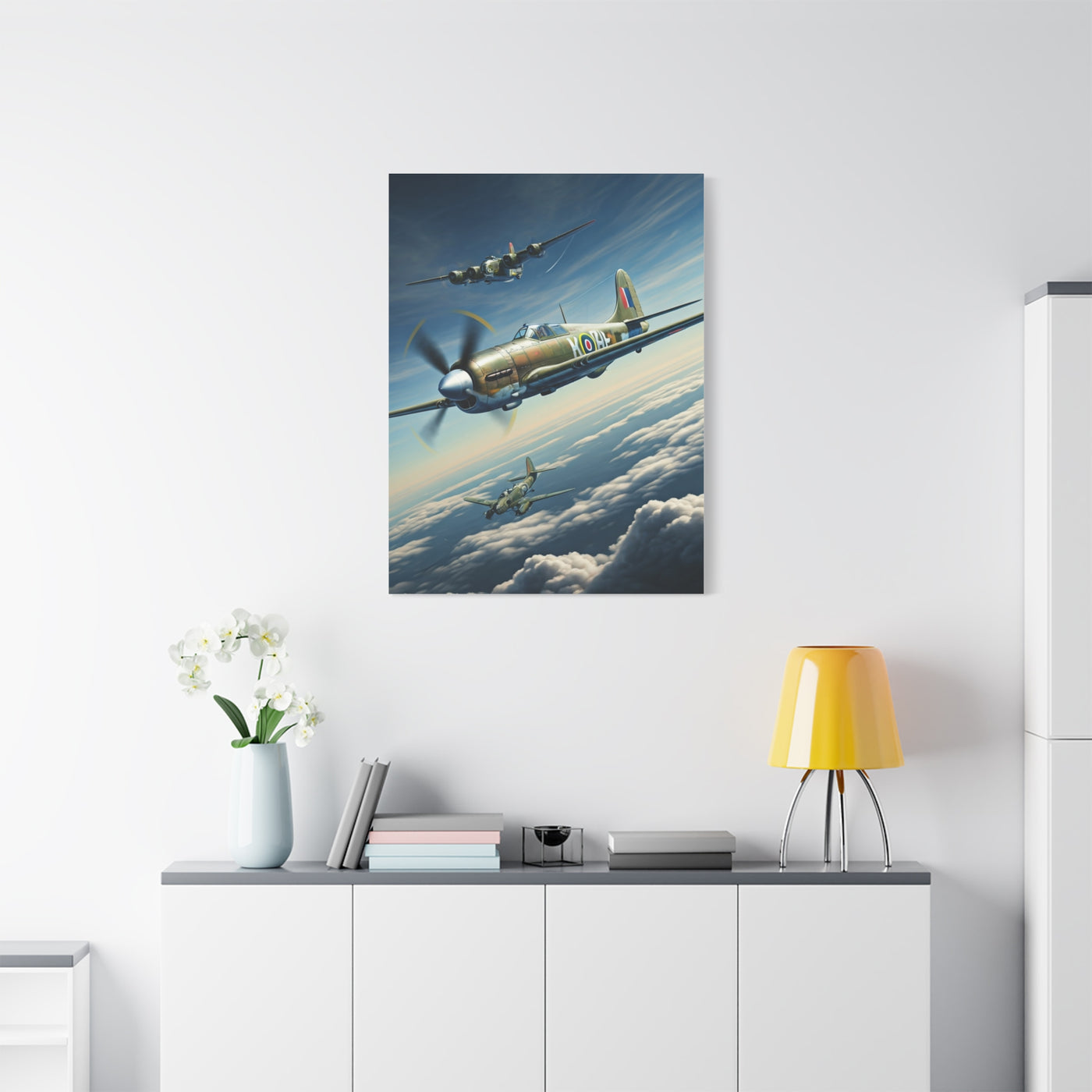 Squadron Sky Formation Wall Art & Canvas Prints