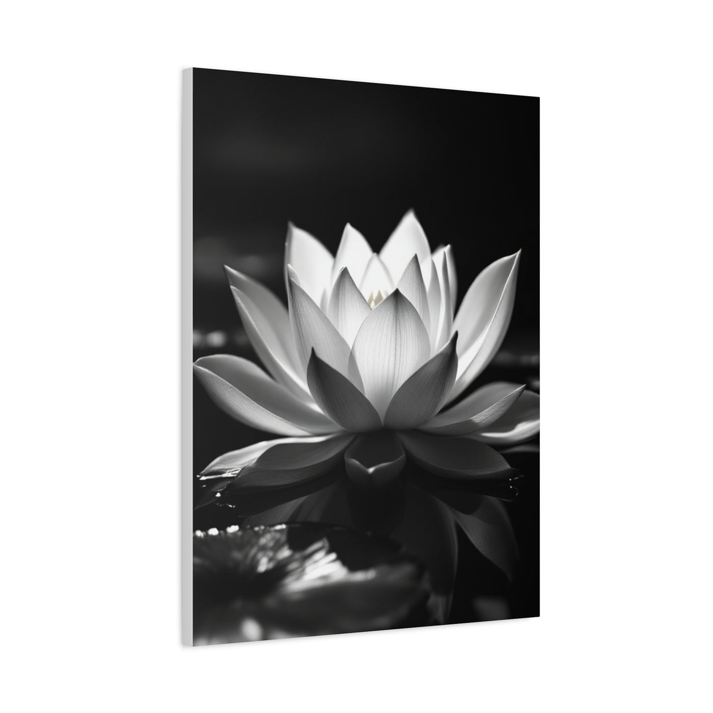 Serene Lotus Reflection Wall Art & Canvas Prints