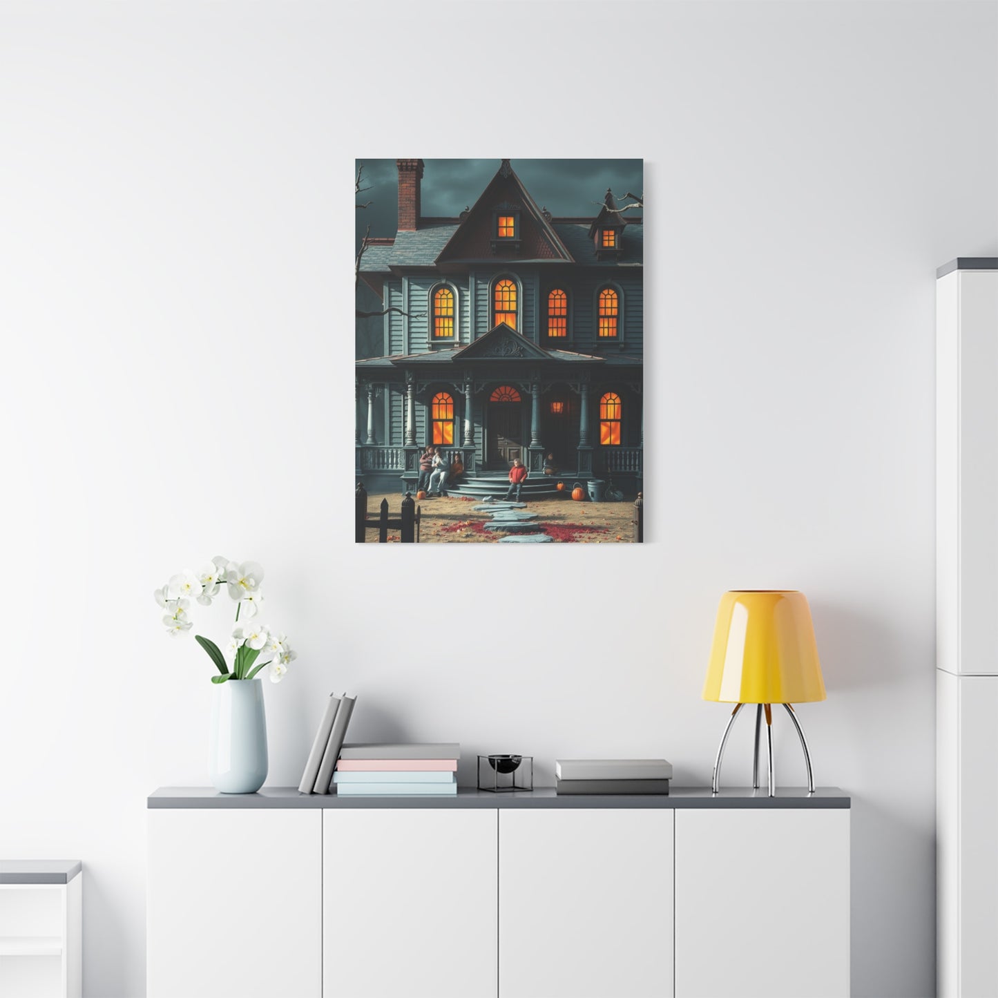 Haunted House Art Refined Canvas Wall Art & Canvas Print