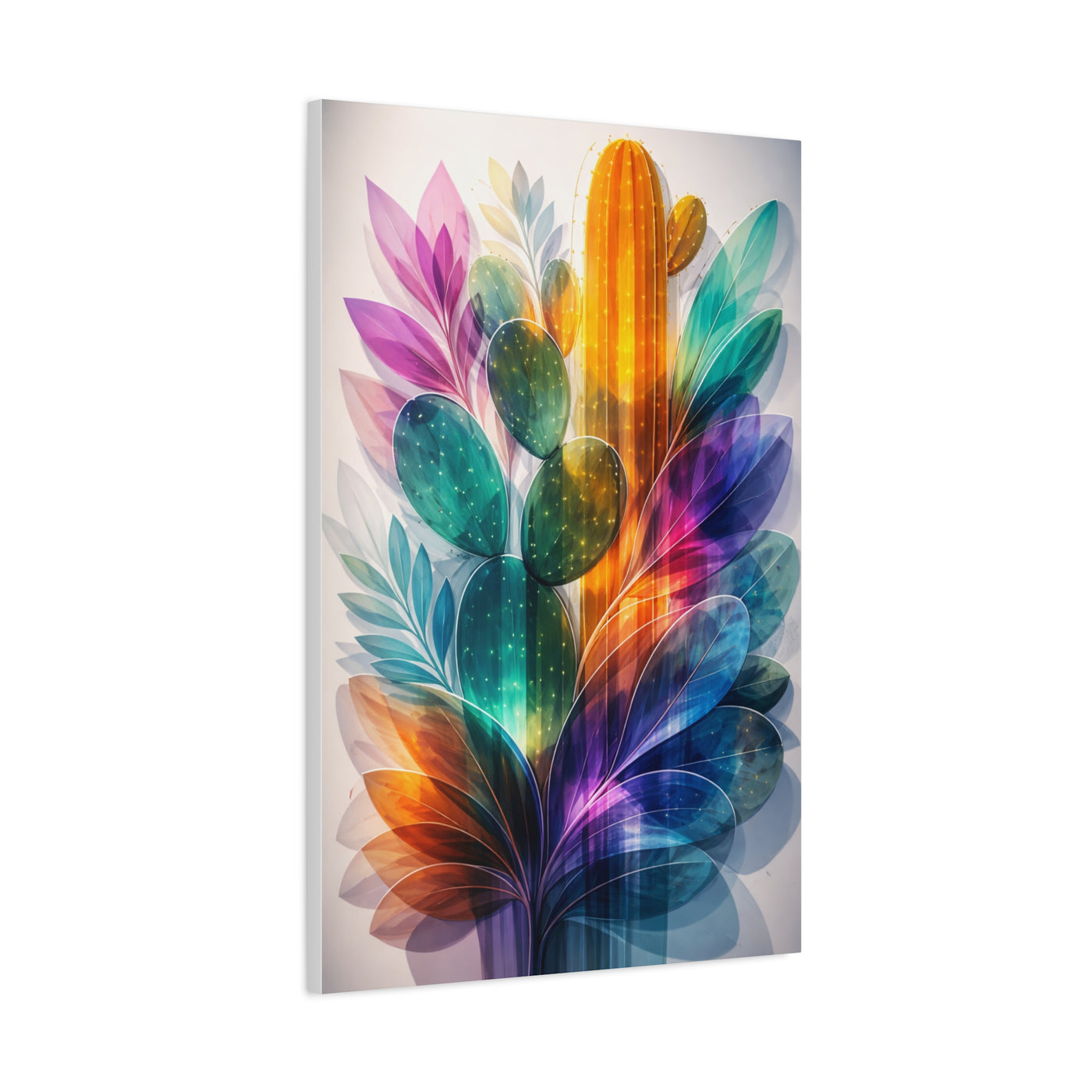Premium Acrylic Botanical Abstraction Wall Art & Canvas Print