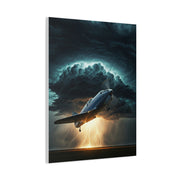 Stormbreaker Aircraft Through Lightning Skies Wall Art & Canvas Prints
