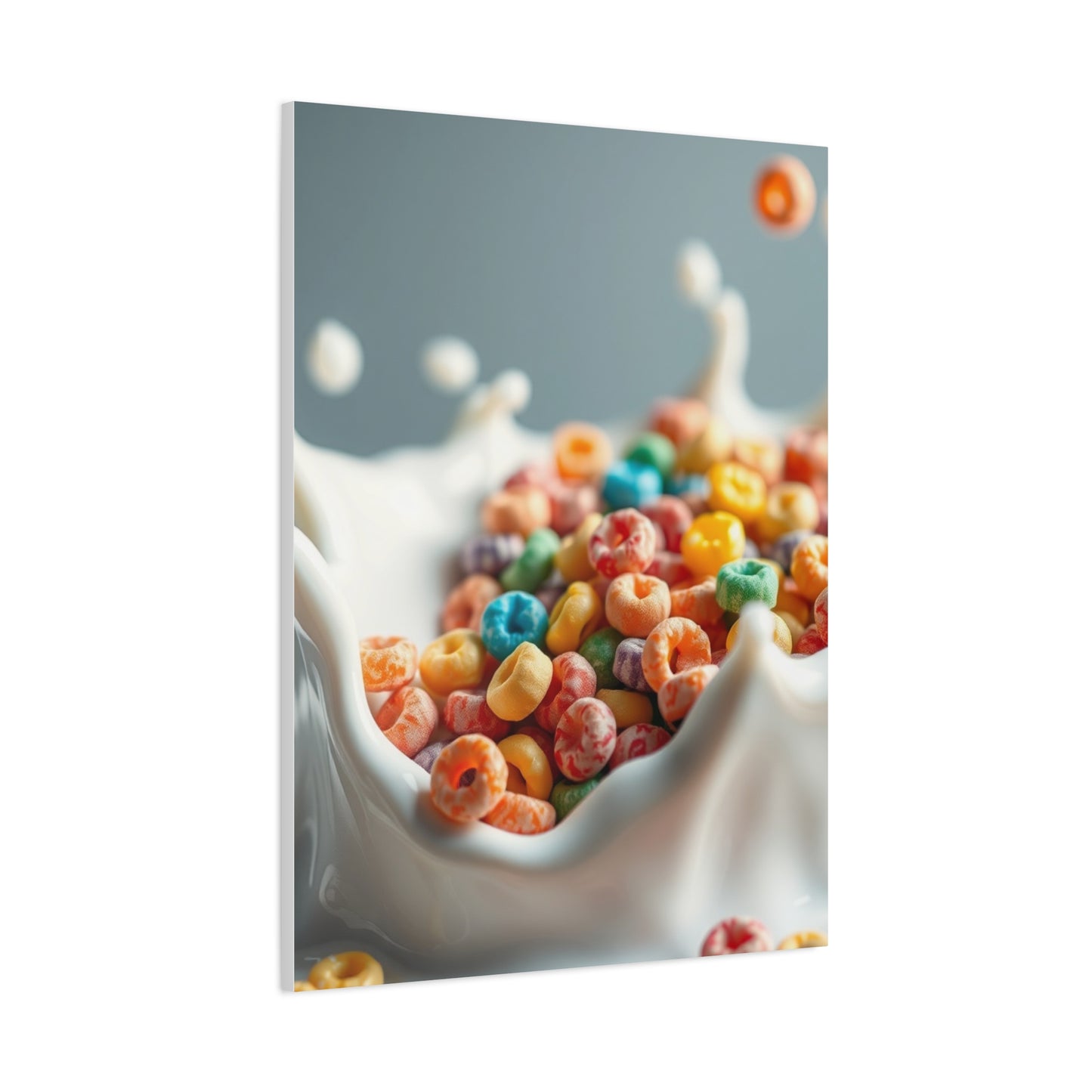 Gourmet Milk Cascade Canvas Wall Art & Canvas Print