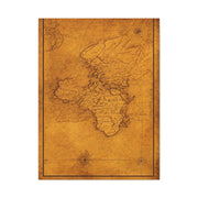 Vintage Africa Continent Map Wall Art & Canvas Prints