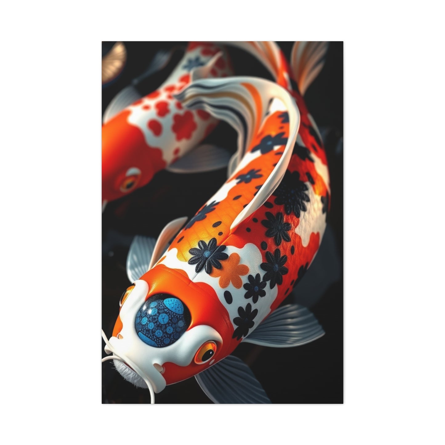 Supreme Koi Fish Art Beautiful Collection Wall Art & Canvas Print