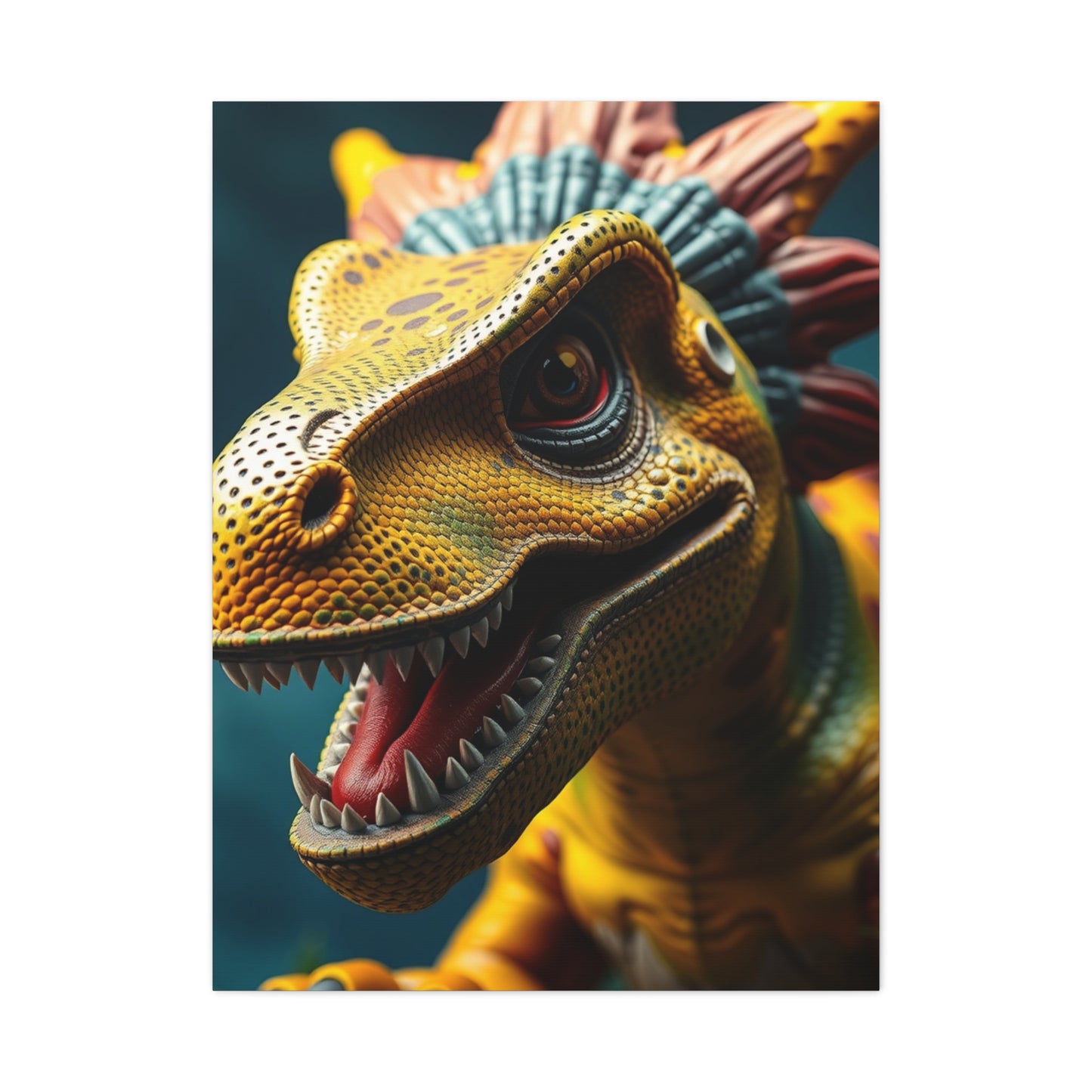 Kid’s Dinosaur Art Supreme Canvas Wall Art & Canvas Print