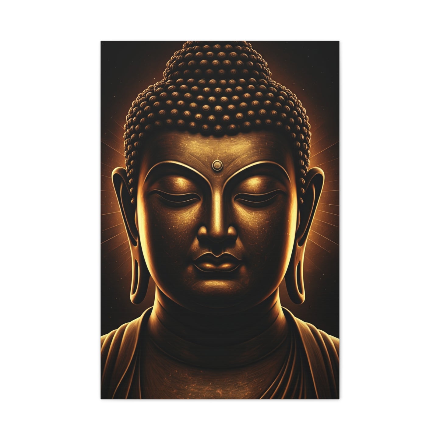 Lotus Harmony Buddha Wall Art & Canvas Prints