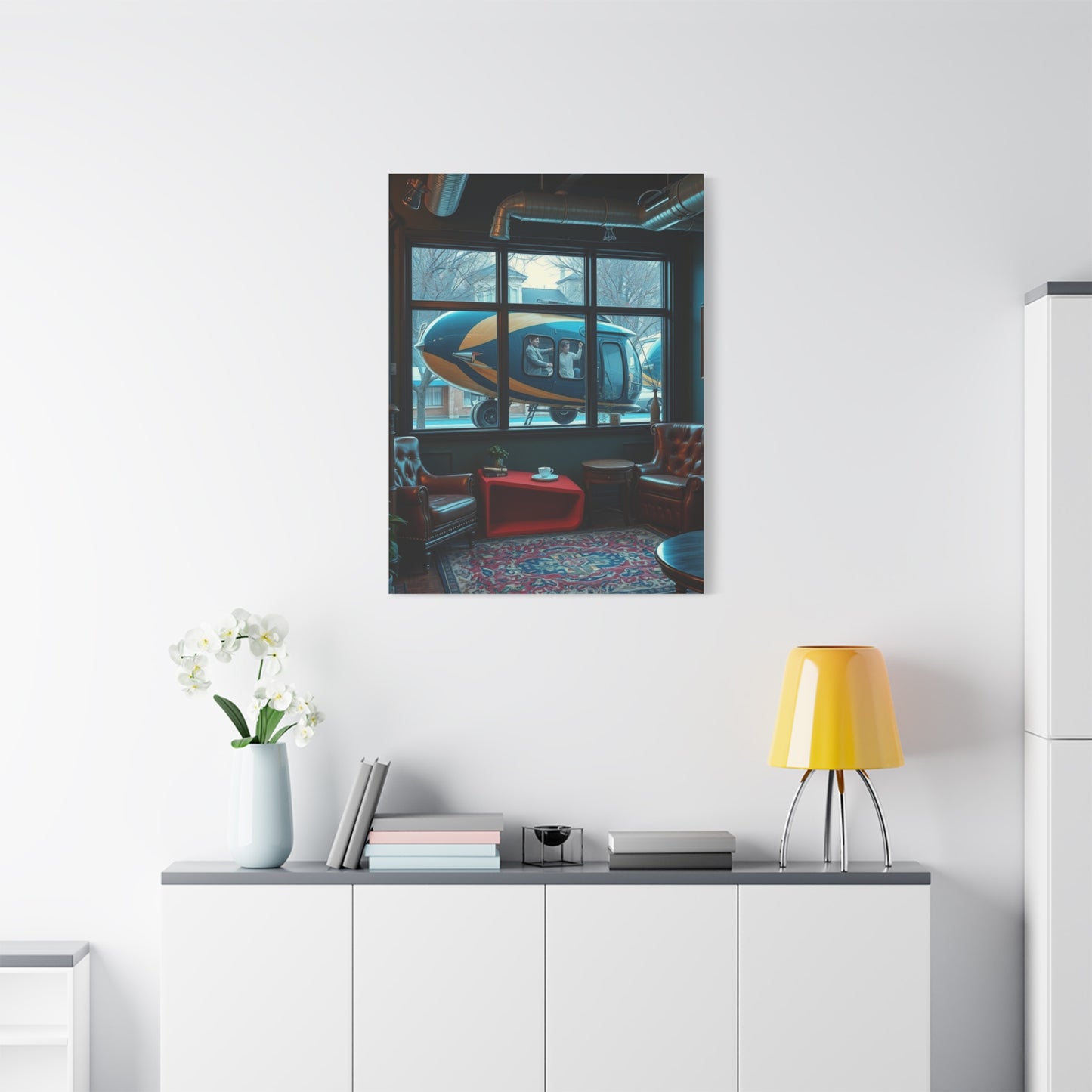 Retro Mosaic Masterpiece Wall Art & Canvas Print