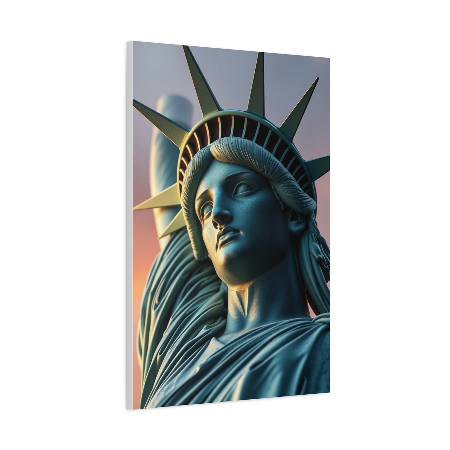 Majestic Freedom Portrait Wall Art & Canvas Print