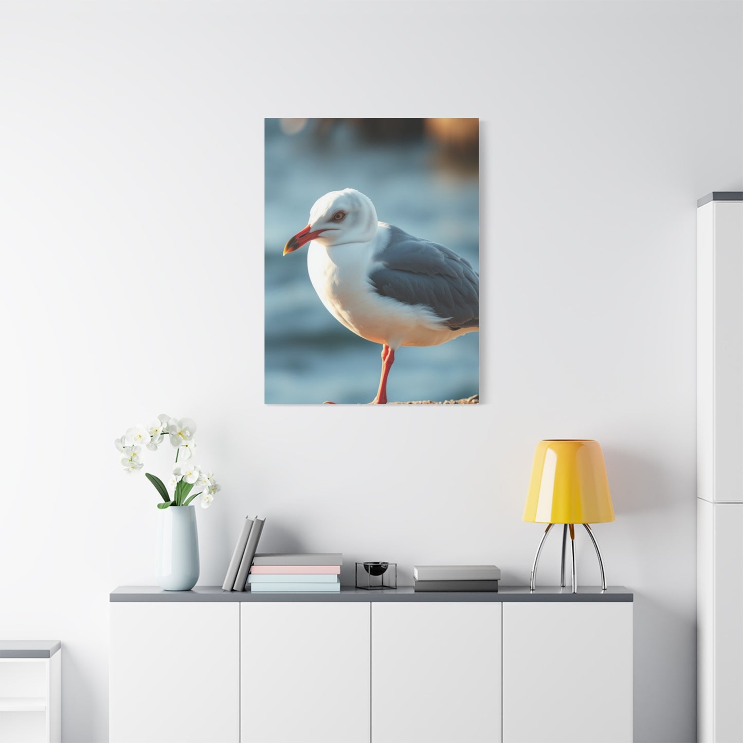 Supreme Sea Gull Art Beautiful Collection Wall Art & Canvas Print