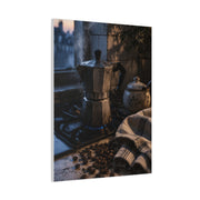 Italian Moka Pot Morning Ritual Wall Art & Canvas Print