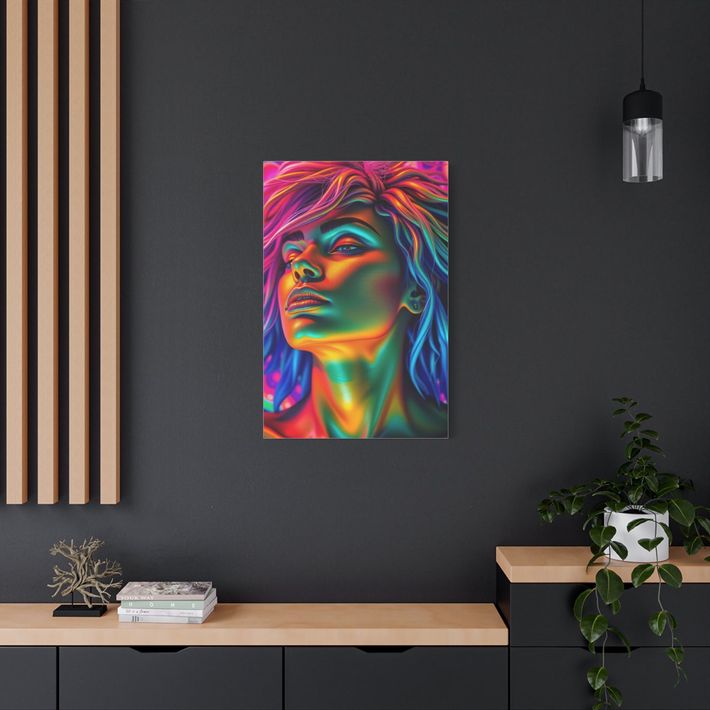 Chroma Symphony Canvas Wall Art & Canvas Print