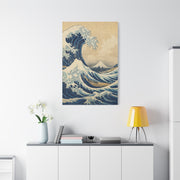 Classic Great Wave Ukiyo-E Interpretation Wall Art & Canvas Print