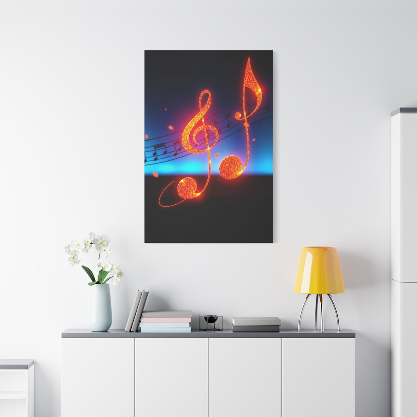 Musical Notes Art Refined Canvas Wall Art & Canvas Print