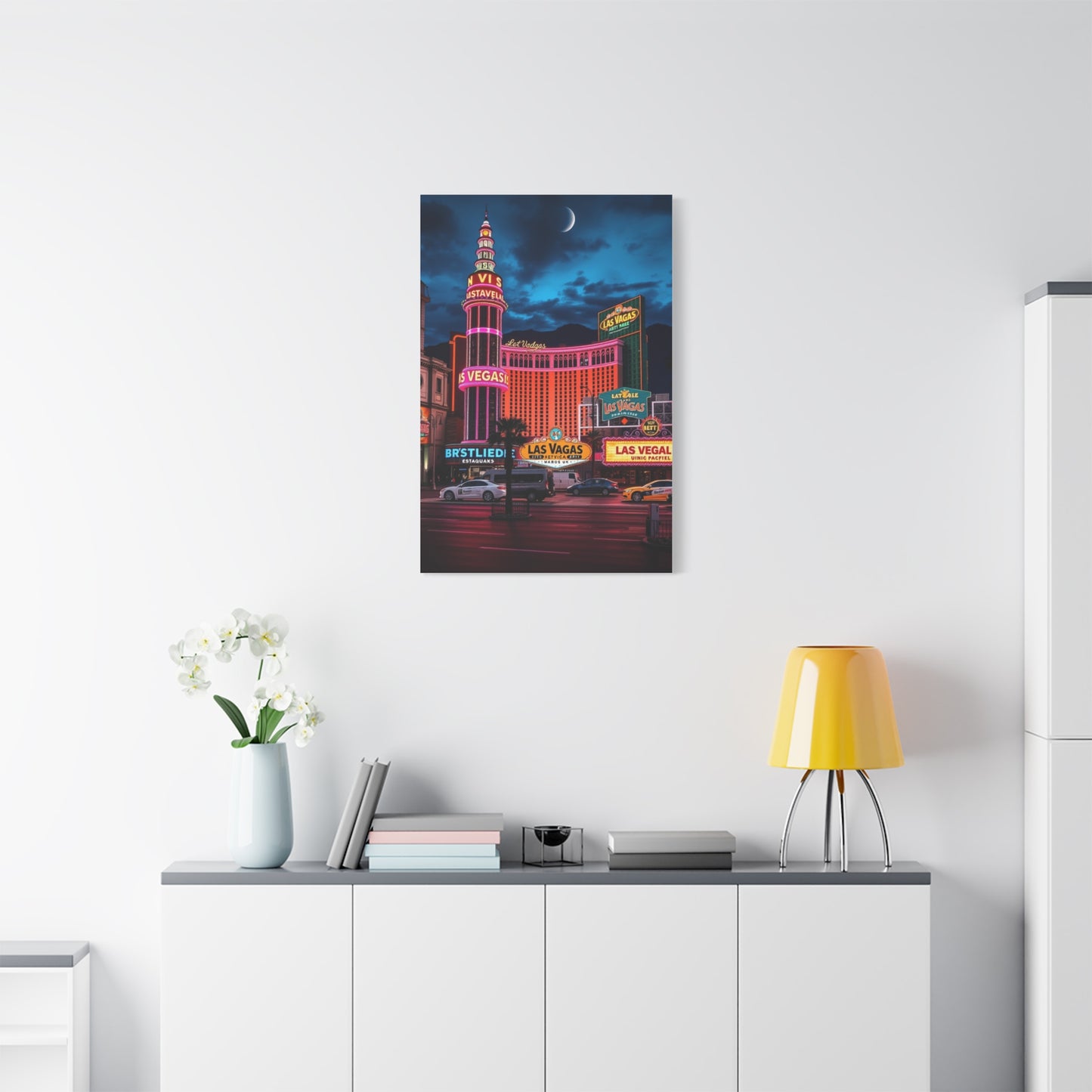 Las Vagas Art Canvas Art 2 Wall Art & Canvas Print