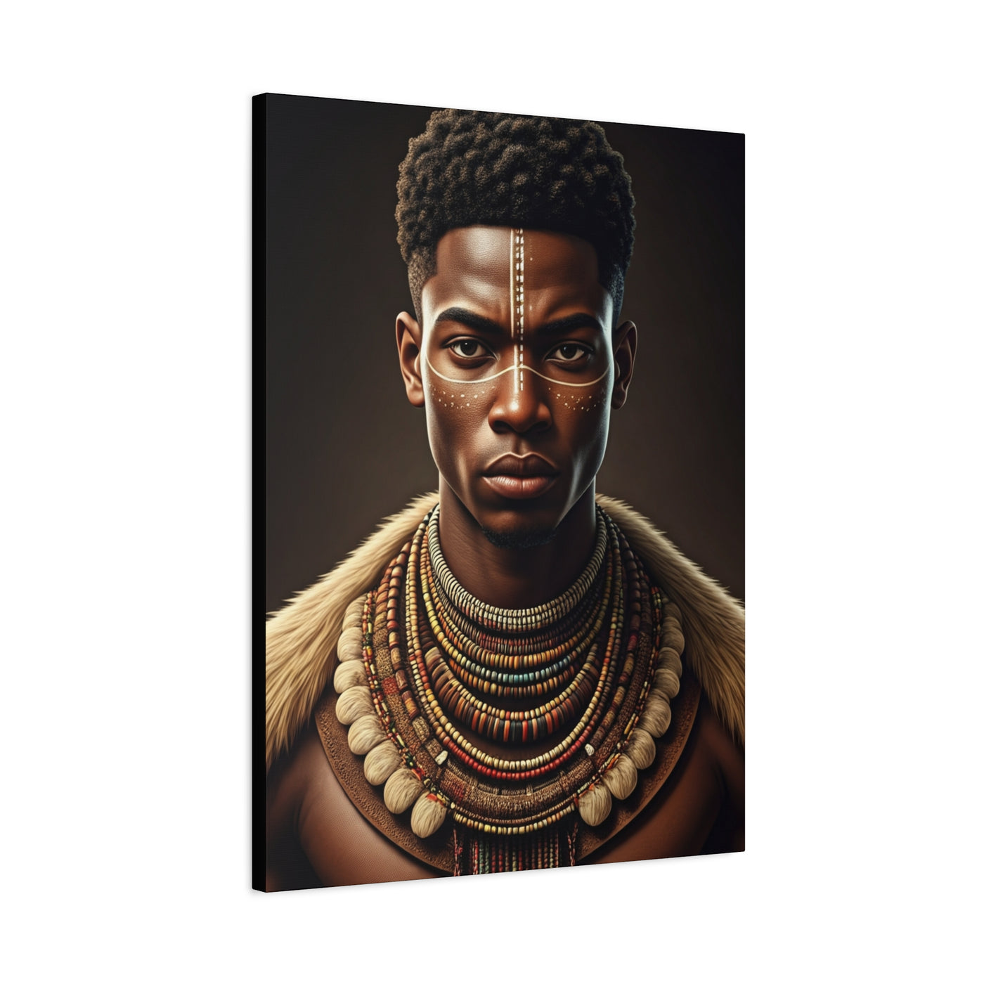 Warrior King Portrait Wall Art & Canvas Prints