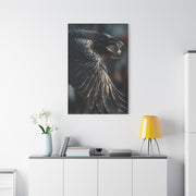 Crow Stealing Diamond Earring Wall Art & Canvas Print
