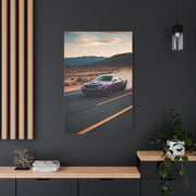 Dodge Challenger Canyon Road Power Run Wall Art & Canvas Prints