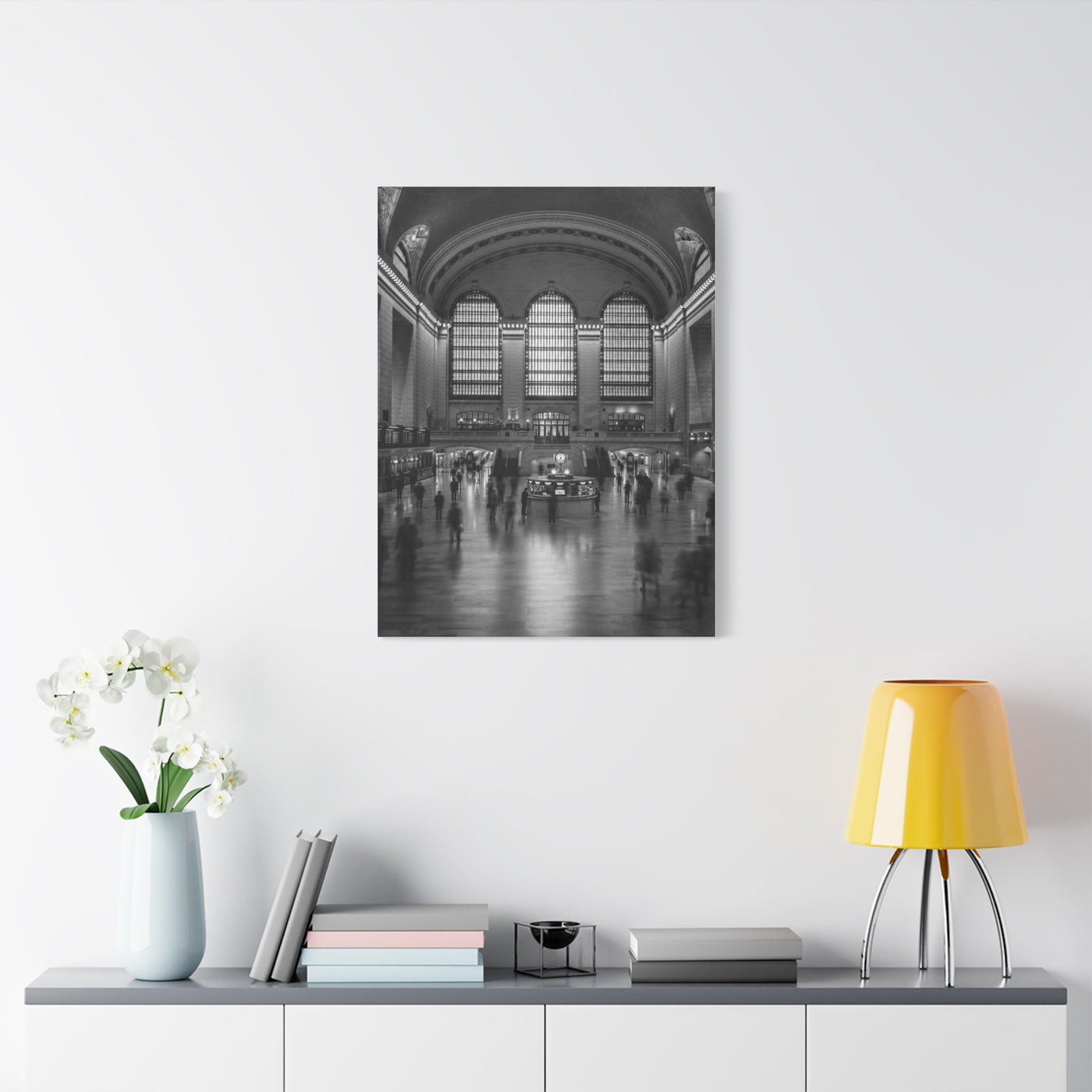 Grand Central Terminal Monochrome Wall Art & Canvas Print
