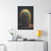 Golden Halo Barrel Cactus Wall Art & Canvas Prints
