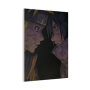Naruto Uzumaki vs Sasuke Uchiha Final Stare Down Wall Art & Canvas Print