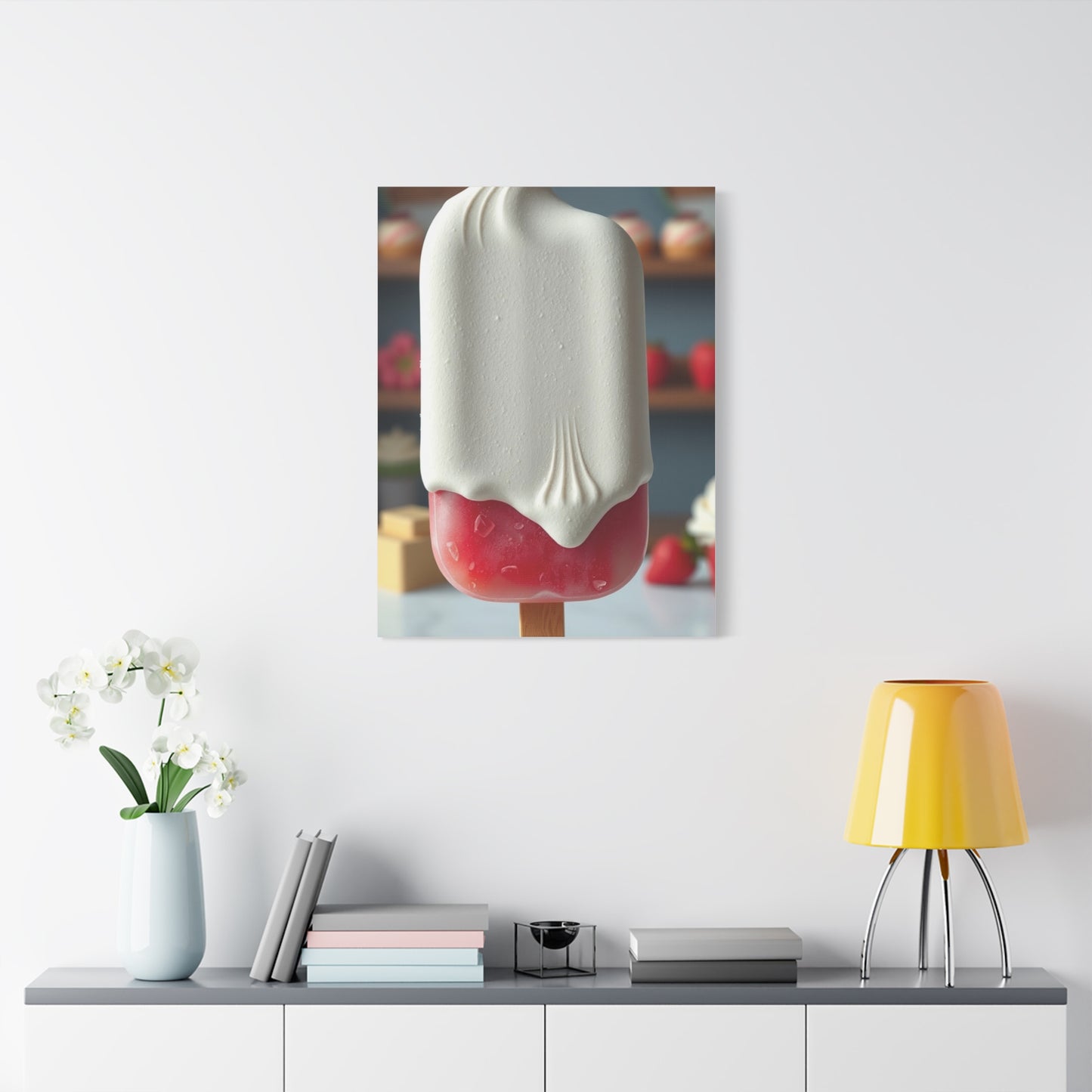 Supreme Ice Cream & Popsicle Art Collection Wall Art & Canvas Print
